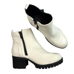 MIA Women's White Combat Boots